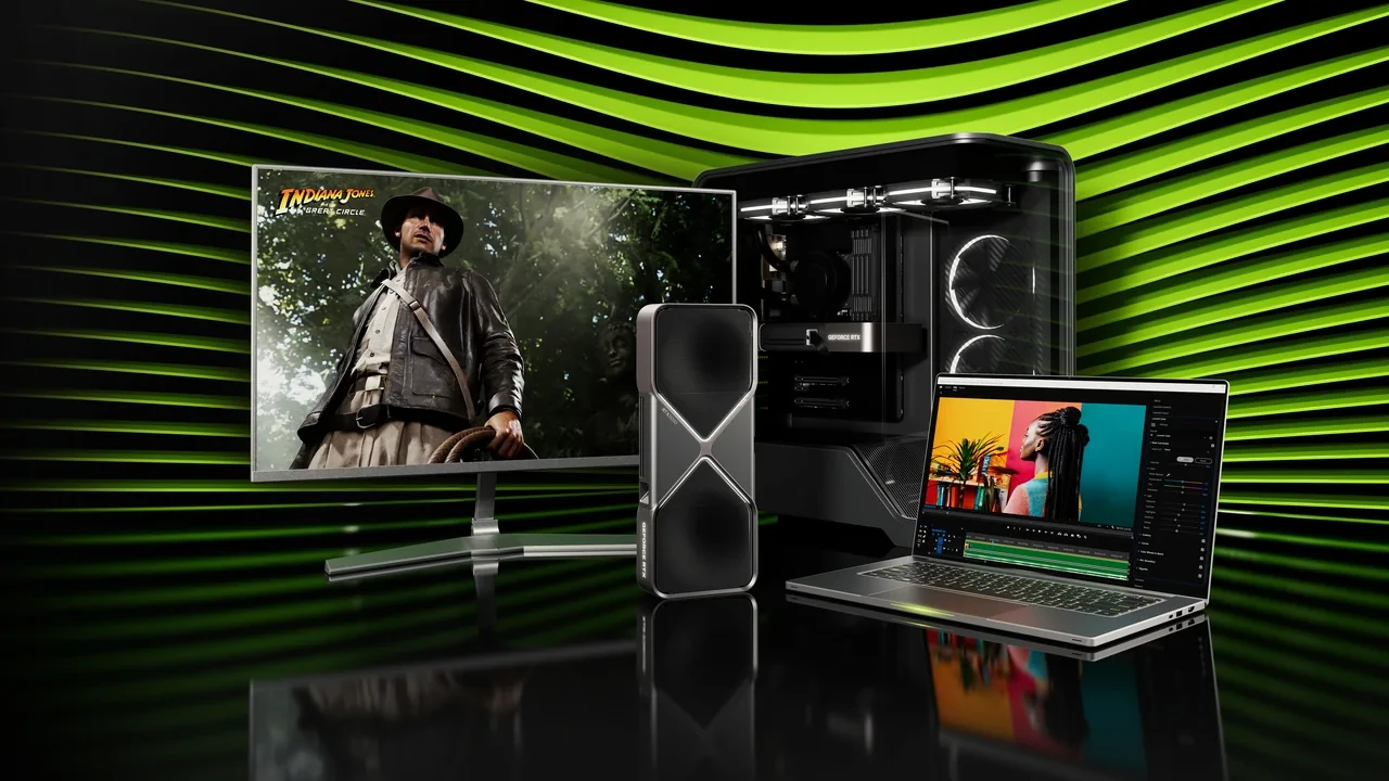 NVIDIA Blackwell GeForce RTX 50 Series. Image credit: NVIDIA.