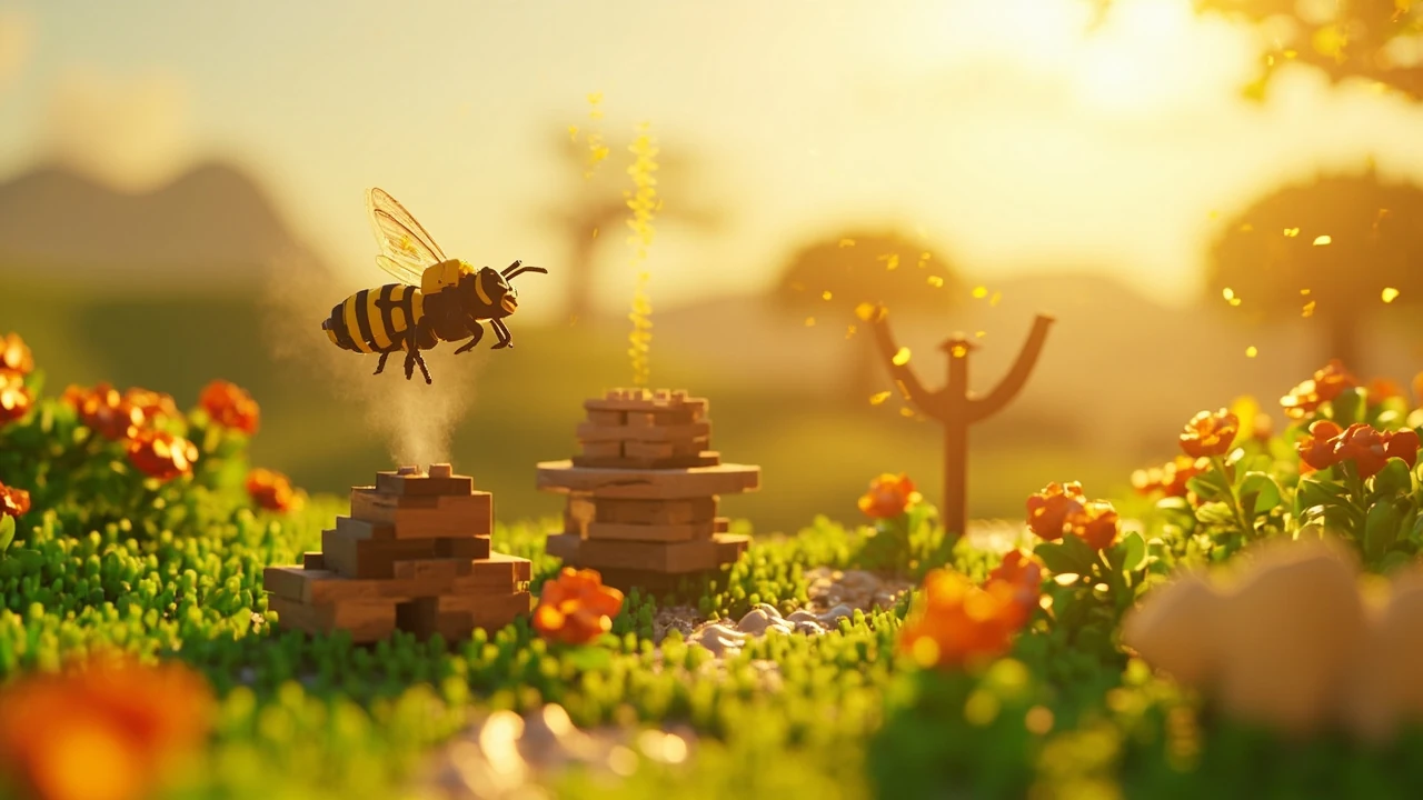 Minecraft bee: spawning, behavior, breeding, and farm design
