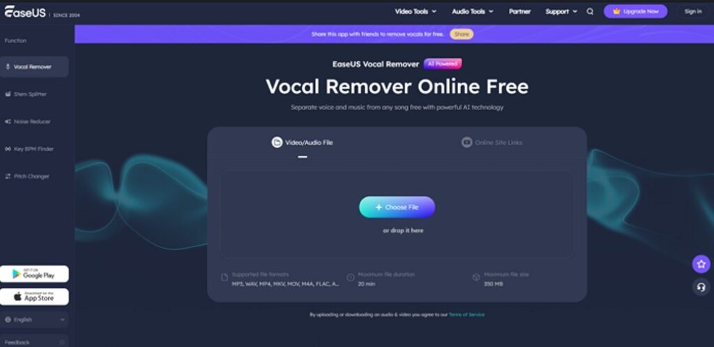 Remove Vocals