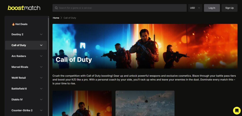 Call of Duty Boost