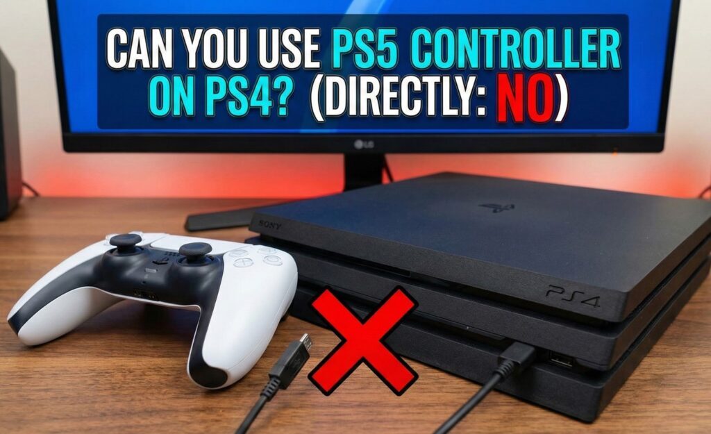 Can You Use PS5 Controller on PS4