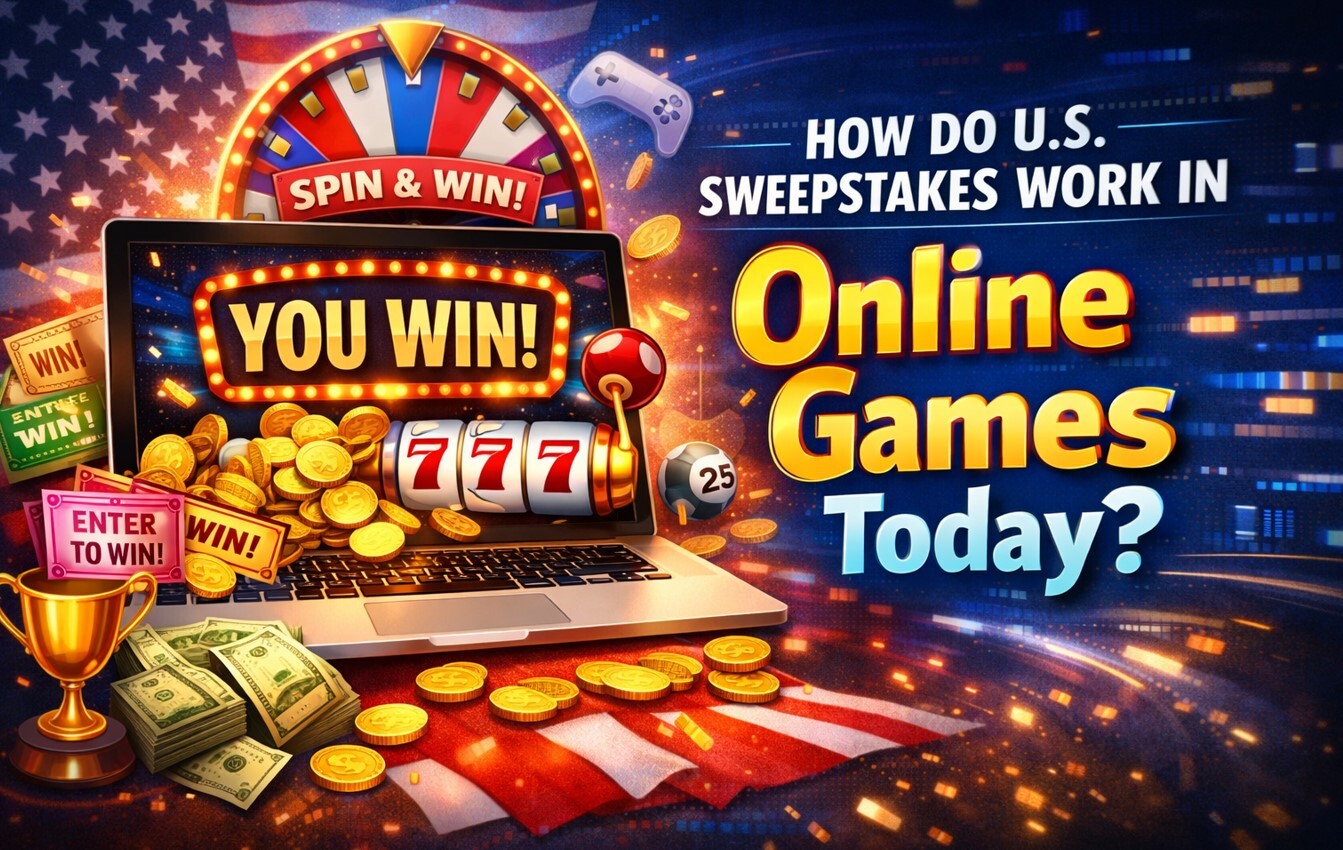 How Do U.S. Sweepstakes Work in Online Games Today?