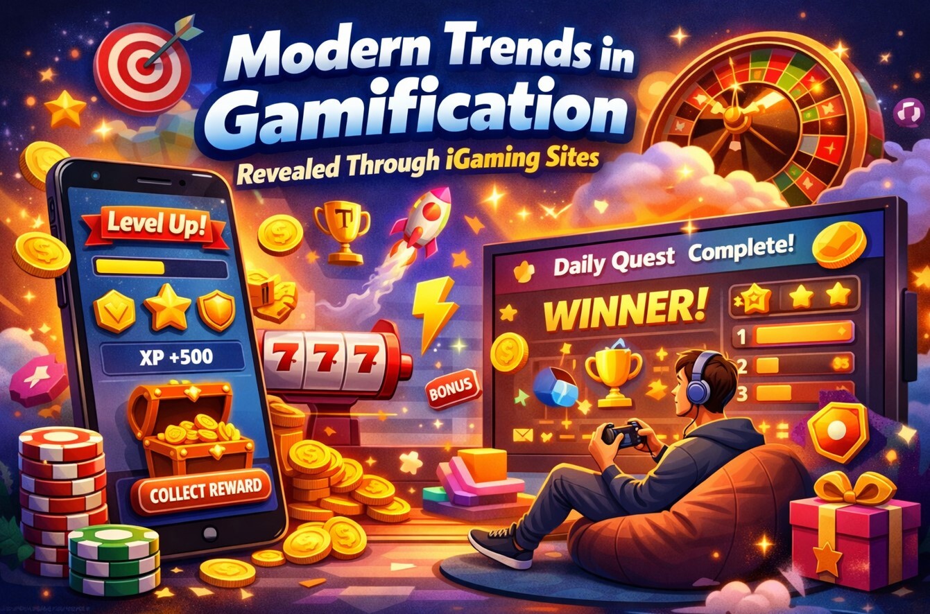 Modern Trends in Gamification Revealed Through iGaming Sites