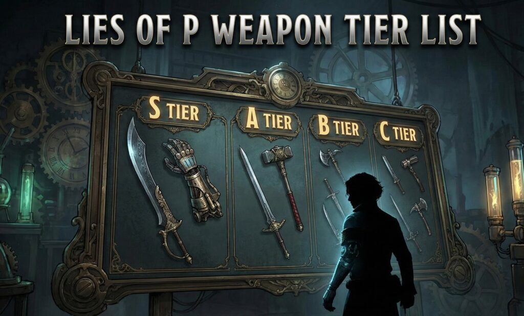 Lies of P weapon tier list