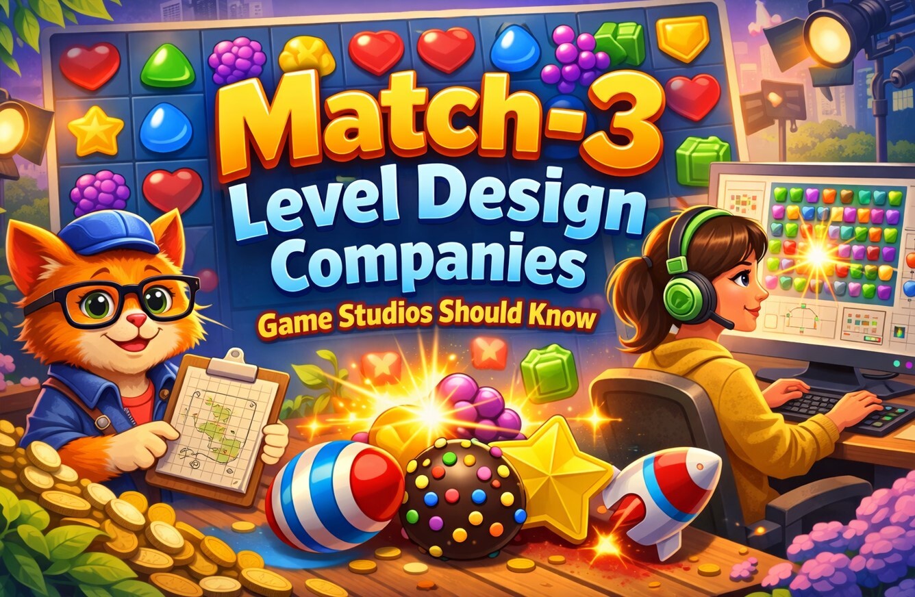 Match-3 Level Design Companies Game Studios Should Know