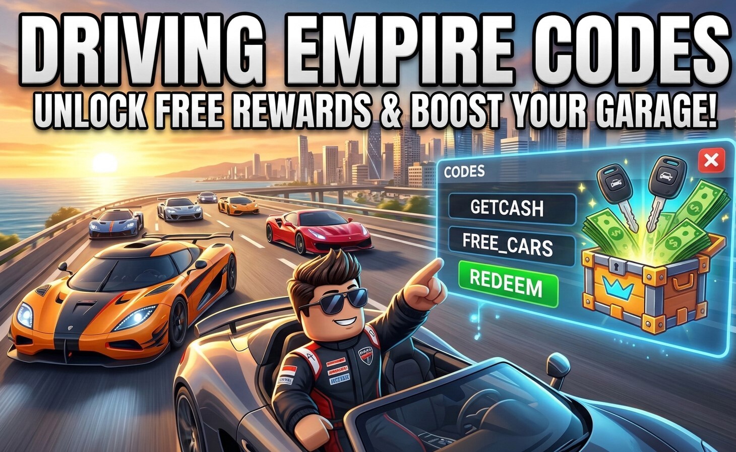 Driving Empire Codes (March 2026)