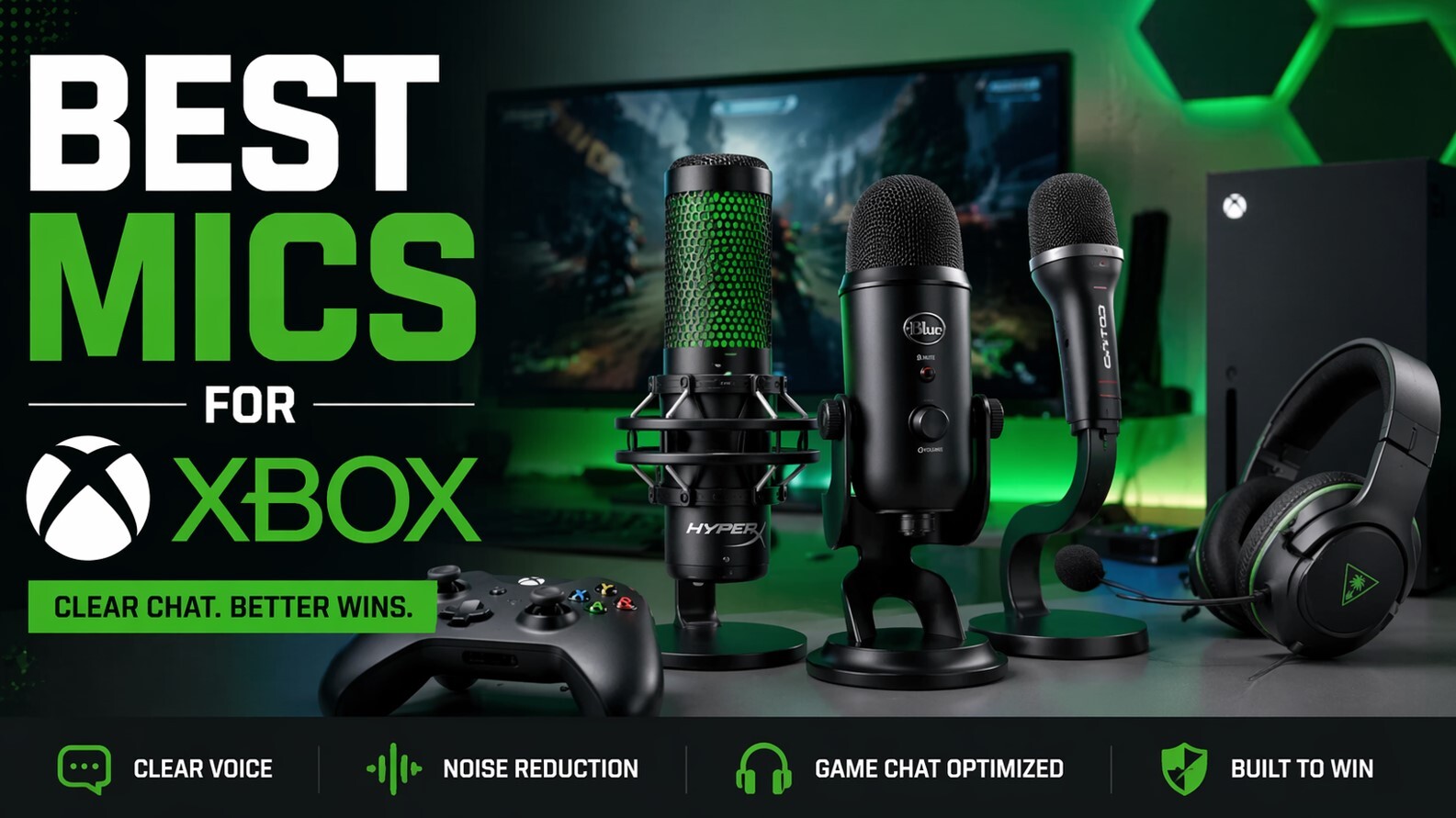 Mics for Xbox: Best Picks for Clear Chat in 2026