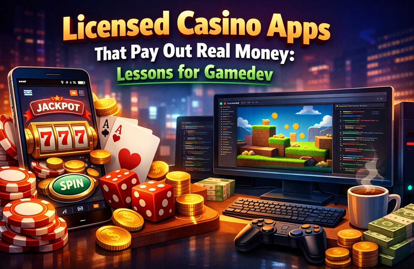 Licensed Casino Apps That Pay Out Real Money: Lessons for Gamedev
