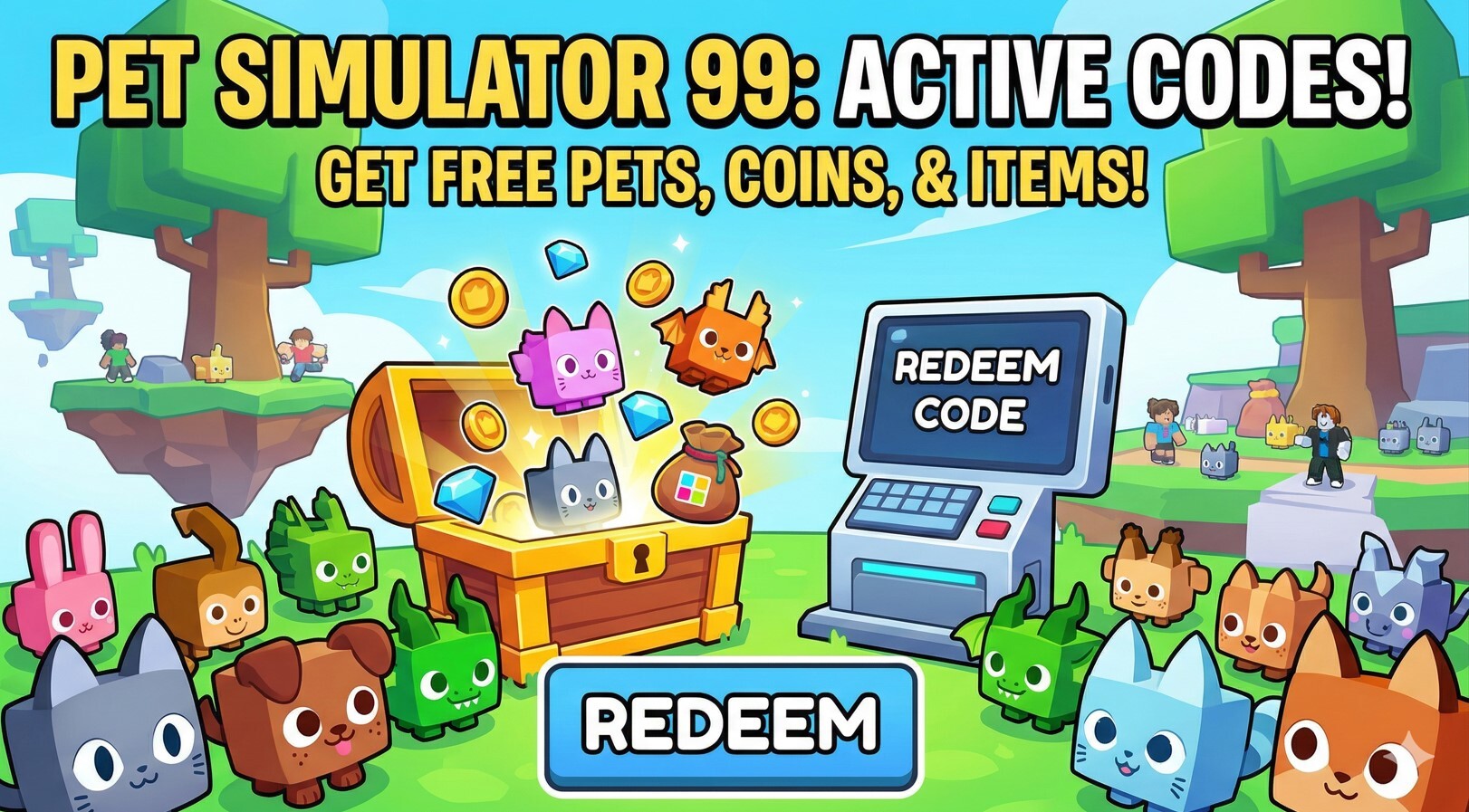 Pet Simulator 99 Codes (April 2026)