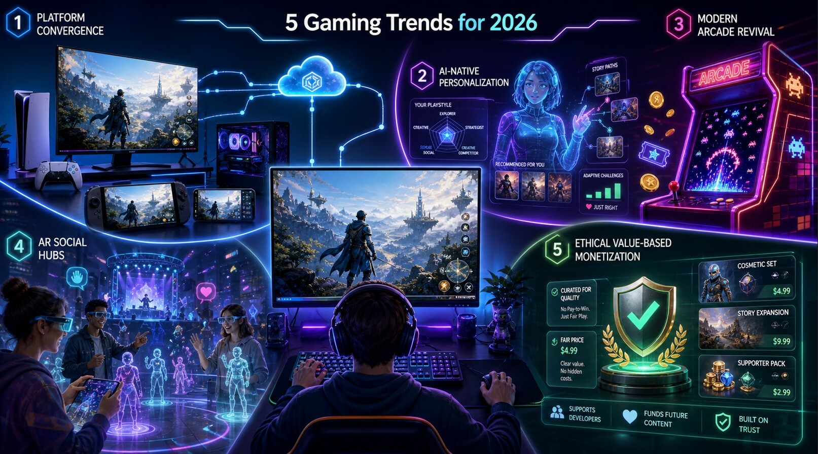 5 Modern Gaming Trends You Need to Know