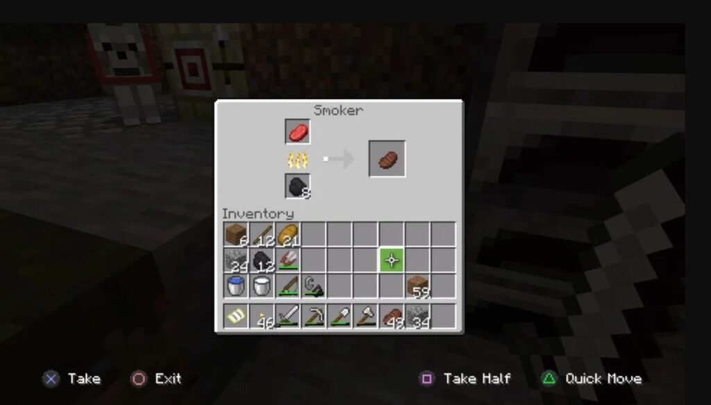Smoker Recipe in Minecraft