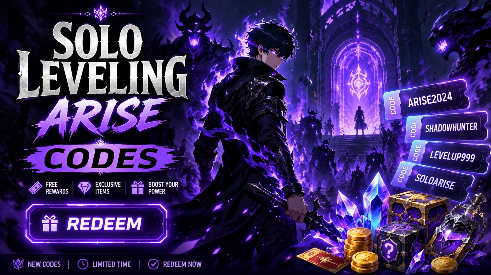 Solo Leveling Arise Codes (June 2026)