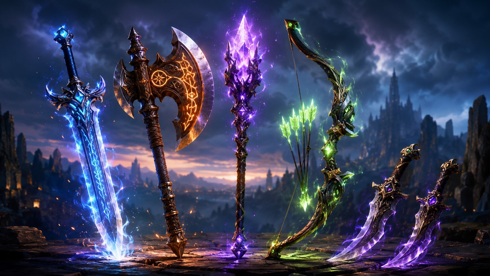 Cool Fantasy Weapons in Video Games That Left a Mark